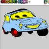 pretty car coloring game