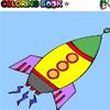 rocket coloring game