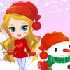 Make A Snowman Together A Free Dress-Up Game