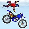 15 levels of freestyle motocross! You have a team of 3 unique bikers, each biker can perform different stunts and is able to learn new stunts. Try to unlock all the stunts and score maximum points!