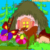 Kid`s coloring: Forest House is free coloring page.