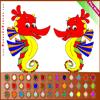 Seahorse Coloring A Free Customize Game