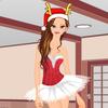 Show Girl in XMas Style A Free Dress-Up Game