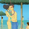 Hawaiian Beach Kissing A Free Customize Game