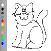Color The Cat A Free Customize Game