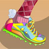 This is a really cool games where you have to dress some running shoes. You will be able to custom your shoes as you want. Your running shoes of your dream.