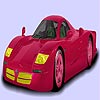 Claret red car coloring A Free Customize Game