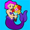 Mermaid Flowers Coloring A Free Other Game