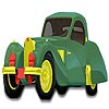 Yellow classic car coloring A Free Customize Game