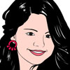 Selena coloring game A Free Customize Game