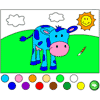 Blue Cow Coloring Book A Free Other Game