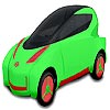 White cute car coloring A Free Customize Game