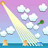 Interesting and simple puzzle game in which the player must push the clouds so the sun can melt all brown icebergs but in the same time all blue icebergs must be protected by clouds against melting.