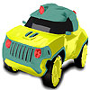 Green jeep coloring A Free Customize Game