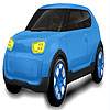 Little blue car coloring A Free Customize Game