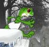 a cool running game, features Ringo the lizard. Run your way avoid giant Snake and go as far as possible!!!