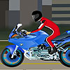 Blue Motorbike A Free Customize Game