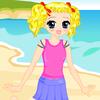 New Blonde Hair Girl A Free Dress-Up Game
