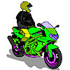 Coloring Motorbike