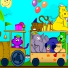 Animal Train coloring