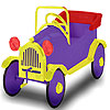 Classic pink car coloring A Free Customize Game