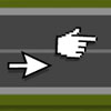 Differing from competition games you may be familliar with, you should use mouse cursor rather than cars and your competator should use handle cursor. Following the path with the mouse, move the cursor and complete the racecourse.