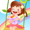 Flying Swing Girl A Free Dress-Up Game