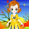 Girl in Green Forest A Free Dress-Up Game