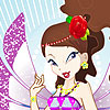 Dancing Fairy, Flora Girl Dress up game.