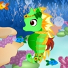 This is a very special dress-up game, in which you have the opportunity to create your own sea horse. They are very special creatures, rarely seen in the wild. Imagine your own version of one and change it however you like it. Choose her wings and tail, and make everything go together well.