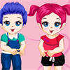 Cute Baby Twins A Free Dress-Up Game
