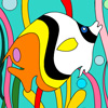 Tropical Fishes Coloring A Free Customize Game