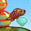 This tiny armadillo`s biggest dream is to fly through the air like a bird. Build up speed by rolling down hills, then use that momentum to ramp up into the sky and soar. If you fail, buy upgrades in the shop and try again.