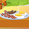 Preparing your preffered breakfast was never so much fun.
In this cooking game you have the best opportunity to prepare breakfast.
Surely you will have a wonderful day if you started with this delicious breakfast.

Prepare cooking tools, one by one and add eggs, bacon, sausage.

Then add a little ketchup, mustard and finally a delicious cup of tea.

A great cooking game for girls and boys who love to cook.

Good luck and good appetite.