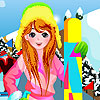 Snow ski fashion A Free Customize Game