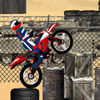Ride over the all obstacles on a level without crashing your bike!
