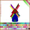 WindMill Coloring A Free Customize Game