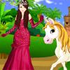 The princess with horse A Free Customize Game