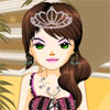 Priscilla is eager to participate in her school’s prom party. She needs a grand costume with a sparkling makeup to win the title of the prom princess. Can you help her get a magnificent costume and a splendid makeup? Make sure she looks dashing at the party by dressing her up fashionably in the best.