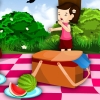 You and the whole family have decided to go out on a picnic in this decorating game. The parents left you to decide what to bring and which foods to eat. Set up the picnic blanket, choose the basket, but also decide on the landscape. After you have chosen all of these take a picture to remember this day for the rest of your life.