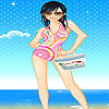 Jill on the beach dress up A Free Dress-Up Game