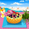 Its summer time and that means its time for fun foods, trips to the beach and outdoor picnics! Fruit salad is something you will find at most picnics and this game allows you make it just the way you like. Prepare the yummiest most delicious looking fruit salad and share it with you friends!