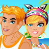 Summer Beach Swimsuits Couple A Free Dress-Up Game