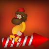 Rocket dude is someone who needs to escape from somewhere, because of... something.
Simple, fast paced and entertaining action game.