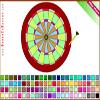 Dart Board Coloring A Free Customize Game