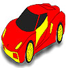 Red car coloring A Free Customize Game