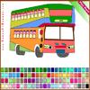Double Decker Bus Coloring A Free Customize Game