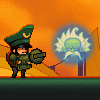 Use you chain gun to create platforms to walk on in this steam-punk inspired airship platformer. Defeat Baron Battenberg in the Fortress of Steam and rescue Queen Victoria!