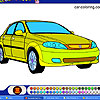 Gorgeous Car Coloring Game.