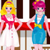 Pretty School Twins A Free Dress-Up Game